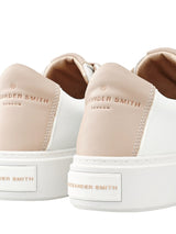 Sneakers London White Camel